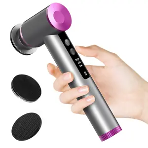 Portable 2000mAh long lasting electric Foot Callus Remover, Apply Oil,Electric Foot File with Reusable washable Nano-Glass Head, Ergonomic premium aluminum Callus Remover for feet,A professional pedicure tool for spa-like foot care at home perfect gifts