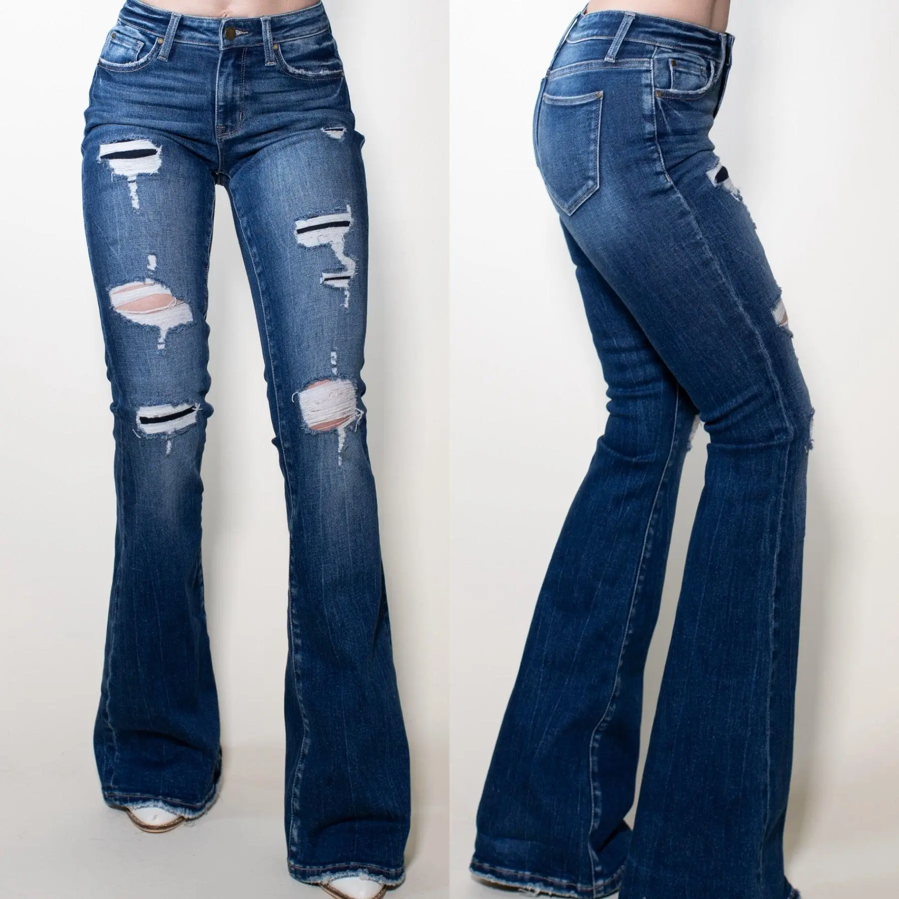 My Girl Patch Flare Jeans My Girl Patch Flare Jeans