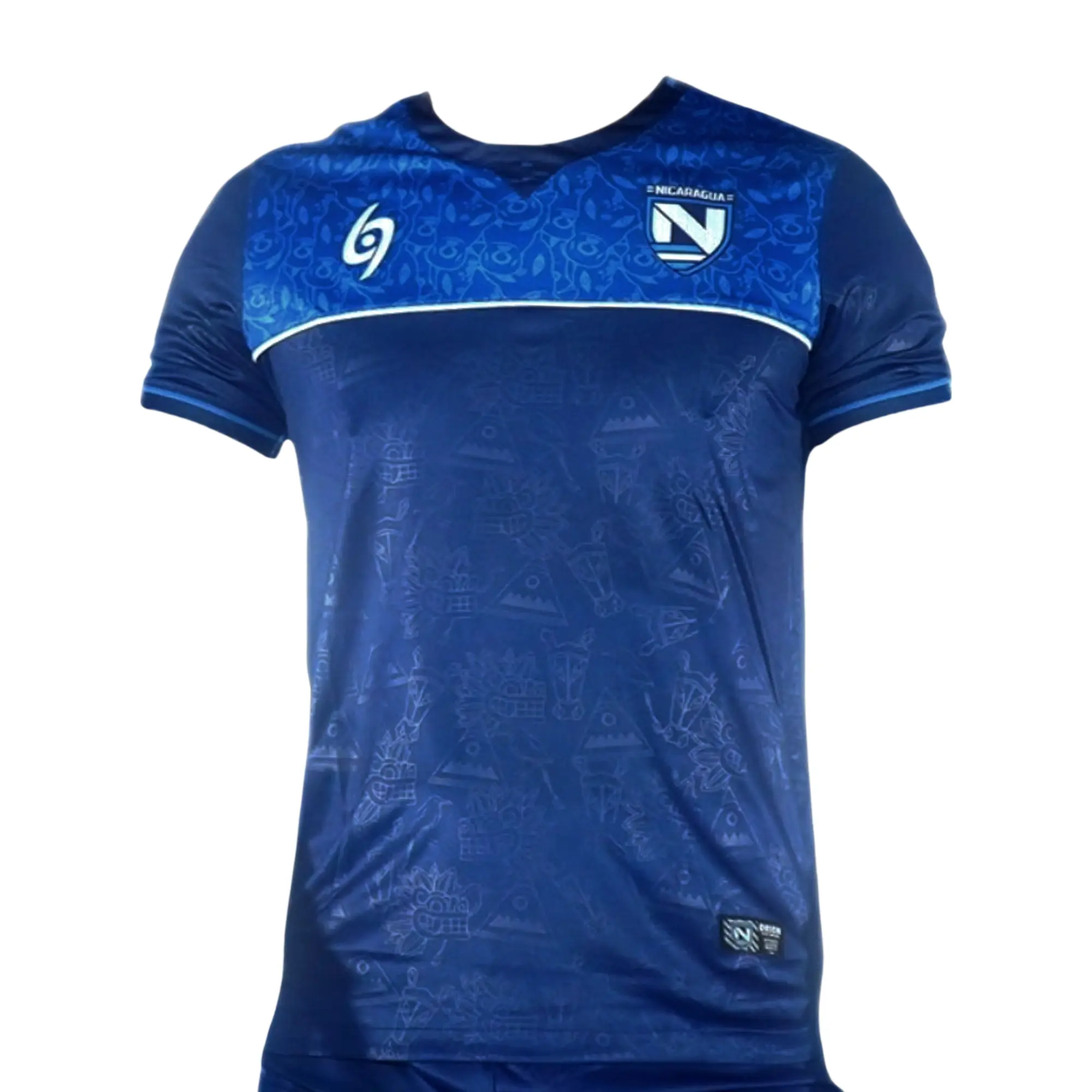 Nicaragua Season 2024 Third Soccer Jersey - Blue White