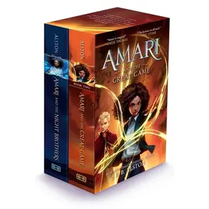 Amari 2-Book Hardcover Box Set: Amari and the Night Brothers, Amari and the Great Game (Supernatural Investigations) by B. B. Alston [Hardback Book]