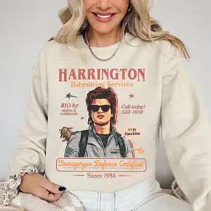 Babysitter Harrington T-shirt Sweatshirt Hoodie, Mom Of The Year St5 Stranger Movie Tee, Funny Movie Tee For Fan, Stranger Gift