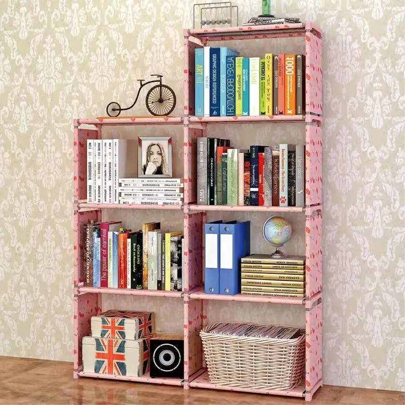 Bookshelf for Bedroom Accessories, 1 Count Multi-layer Bookshelf, Book Storage Rack, Storage Organizer, Room Organizer, Bedroom Decor, Simple Furnitur