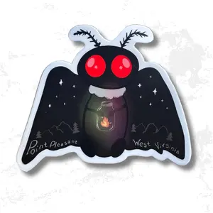 Mothman WV Sticker Waterproof