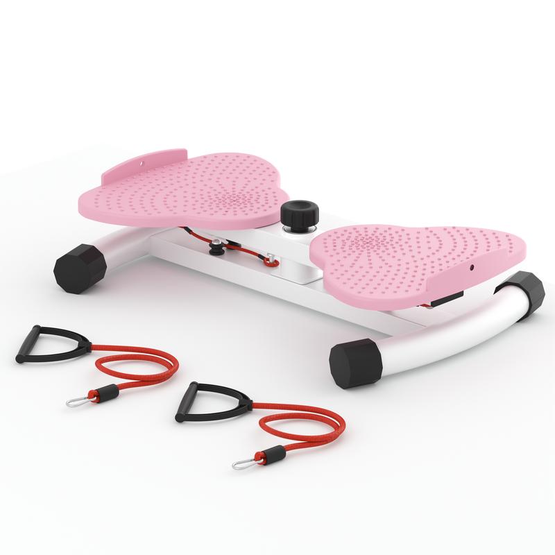 Home Gym Waist Twister Silent Anti Slip 300lbs Max Load Ab Waist Twister Core Training Twist Board Platform Indoor Fitness Exercise Device