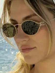 Elegant Hollow Out Oval Women's Glasses, Casual Style, Leopard Pattern, Uv400 Protection, Perfect for Various Occasions