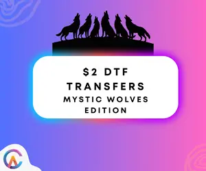 Mystical Wolves DTF Transfer Sheets – $2 Mystical Wolves Designs for Tees & Gifts