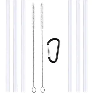 Straw Replacement, 6 Pack - Compatible with 32 oz, 40 oz, 64 oz Bottles