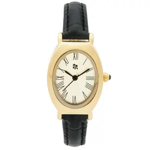 petit moments Saldana Watch in Black Croc