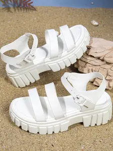 Melissa Women's Summer Outdoor Jelly Roman Heeled Sandals, Beach Vacation Shoes, Perfect Gift, High-Heel Comfortable Design