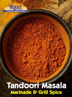 Rani Tandoori Masala (Natural, No Colors Added) Indian 11-Spice Blend 400oz (25lbs) 11.36kg Bulk Box ~ Salt Free | Vegan | Gluten Friendly | NON-GMO | Indian Origin Rani Tandoori Masala (Natural, No Colors Added) Indian 11-Spice Blend 400oz (25lbs) 11.36kg Bulk Box ~ Salt Free | Vegan | Gluten Friendly | NON-GMO | Indian Origin