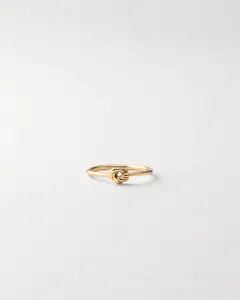 Eternal Knot Dainty Ring