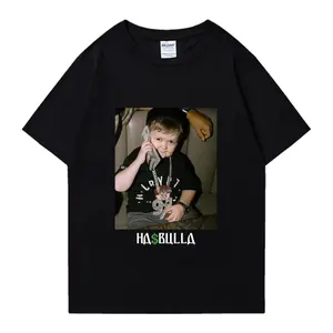Vintage Hasbulla Fighting T shirt Summer y2k outfits men Men Women Fashion Graphics T-shirt Oversized short sleeve Pure Cotton Unisex Tops