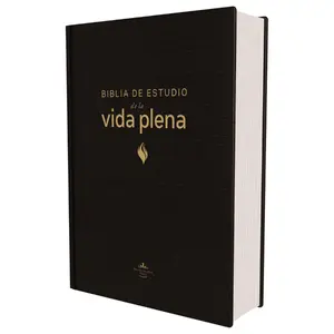 RVR60, Biblia de estudio de la vida plena, Edición clásica, Tapa dura, Palabras de Jesús en rojo, Comfort Print by Vida||Reina Valera Revisada [Hardback Book]