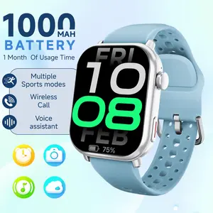 1.83 Inch Colorful Sports Smartwatch, HD Screen & 3D Sound, 10-Day Battery Life, IP68 Waterproof, Bluetooth-compatible Wireless Calls, Multiple Sport Modes