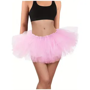 Women's Adult Ballet Tutu, Adult Ballet Skirt, 5-Layer Women's Ballet Tutu for Girls & Teens, Halloween Ballet Tutu