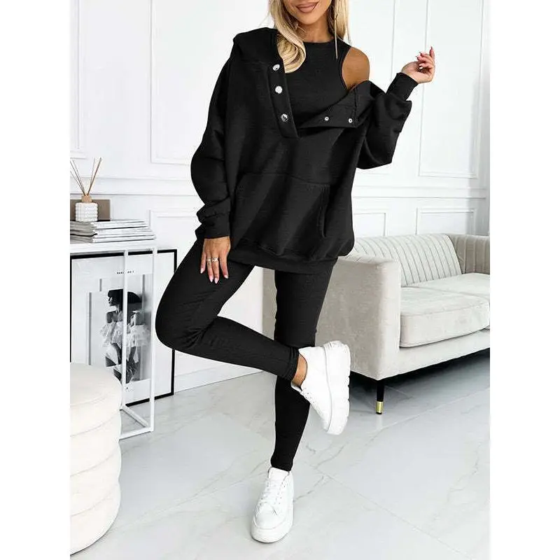 (Three piece set) Black