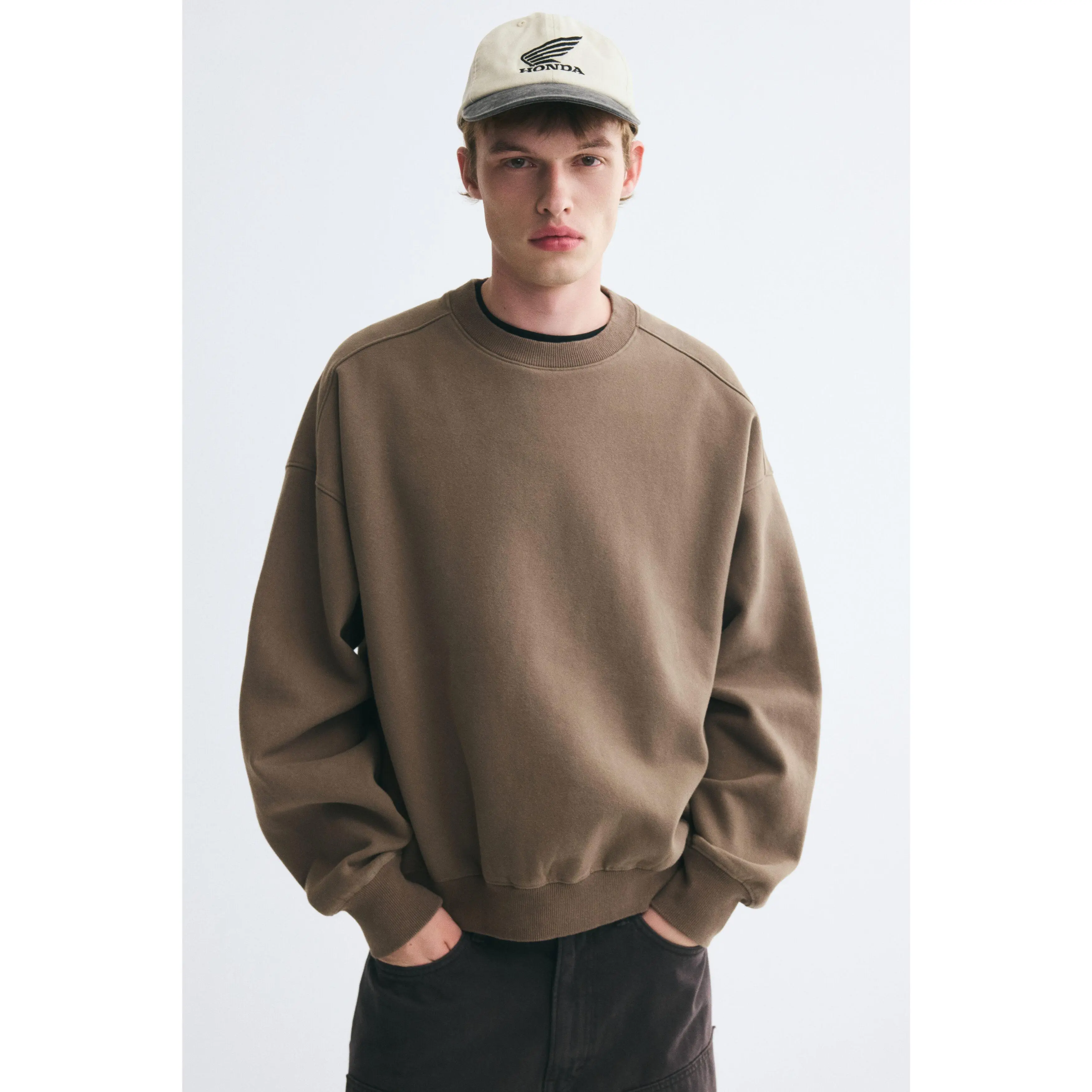 H&M Oversized Fit Cotton sweatshirt