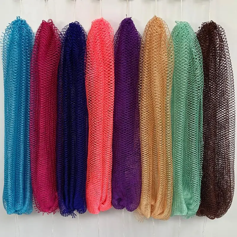 Exfoliating African Bath Sponge Long Net Washcloth forBody Deep Cleansing Dead Skin Remover Back Scrubber