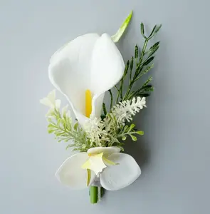 Timeless Calla Lily Wedding Corsage Collection Category: Wedding Supplies > Boutonnieres & Corsages