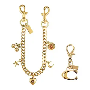 Cherry Bag Charm Chain, Fashionable Women's Bag Clip, Cherry Chain + C Buckle, Stylish Accessory for Bags