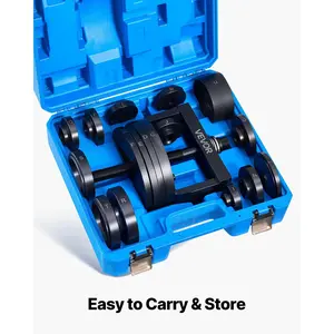 VEVOR Master Wheel Hub Bearing Remover Installer Kit, Fits Most Front-Wheel Drive Vehicles, Front Wheel Bearing Removal Tool, Wheel Bearing Installer Kit, Easy Bearing Swaps with No Press Required