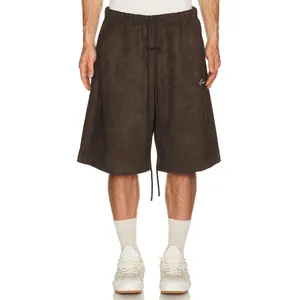 Fear of God ESSENTIALS Signature Relaxed Short in Brown