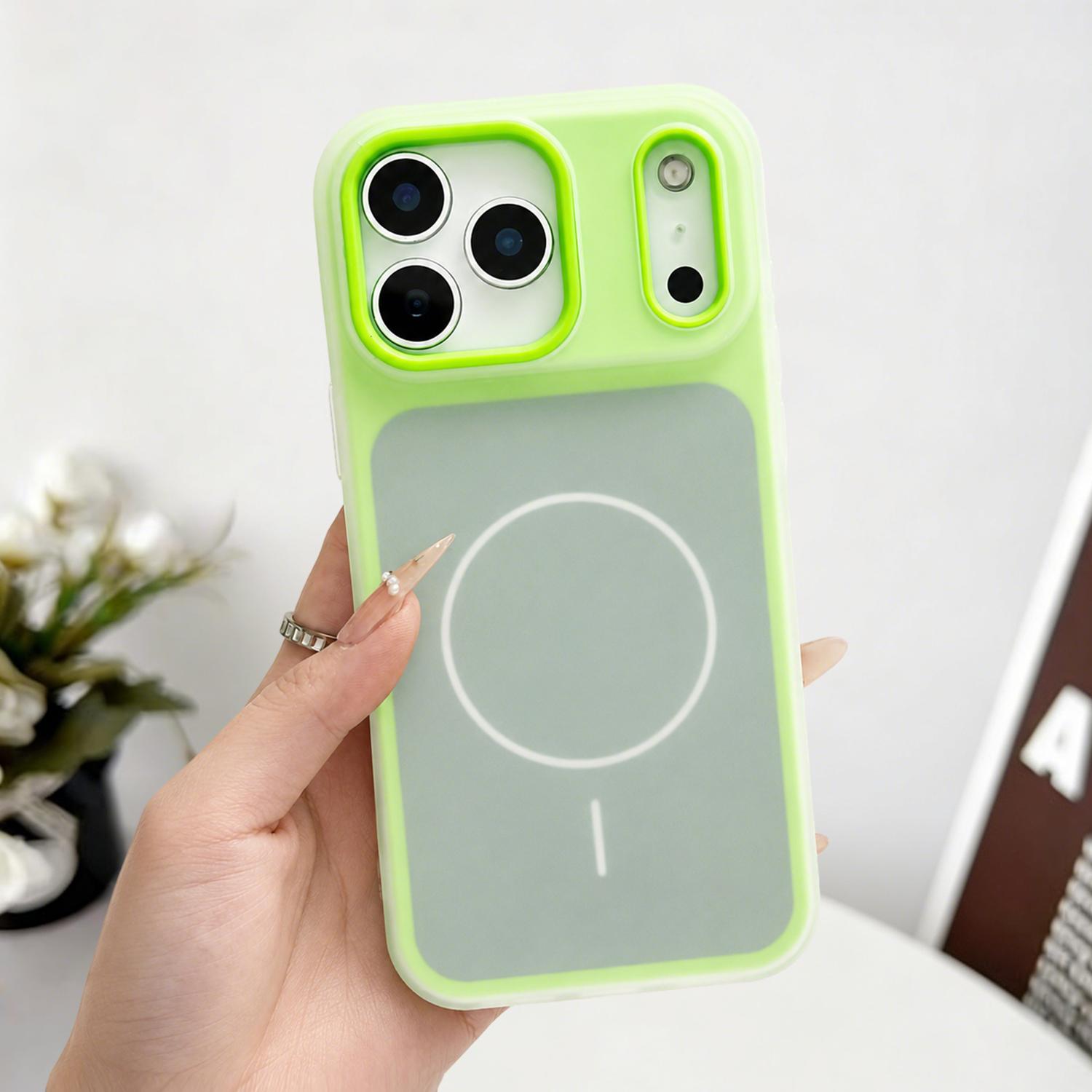 MagSafe-Compatible Slim Liquid Silicone Smartphone Case for iPhone 17/16/15/14/13/12/11 Pro Max, 3.0mm Thick Shockproof Drop Protection Soft Gel Cover, Wireless MagSafe Charge Support, Handheld Devices Accessory, Casing