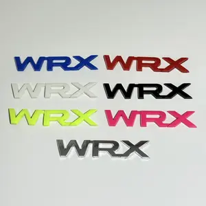 Subaru WRX Trunk Badge (Multiple Colors)