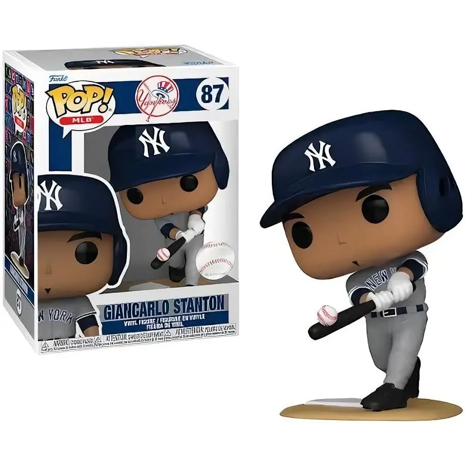 Funko Pop MLB NY Yankees Giancarlo Stanton #87 with Protector - Officially Licensed Collectible Figure