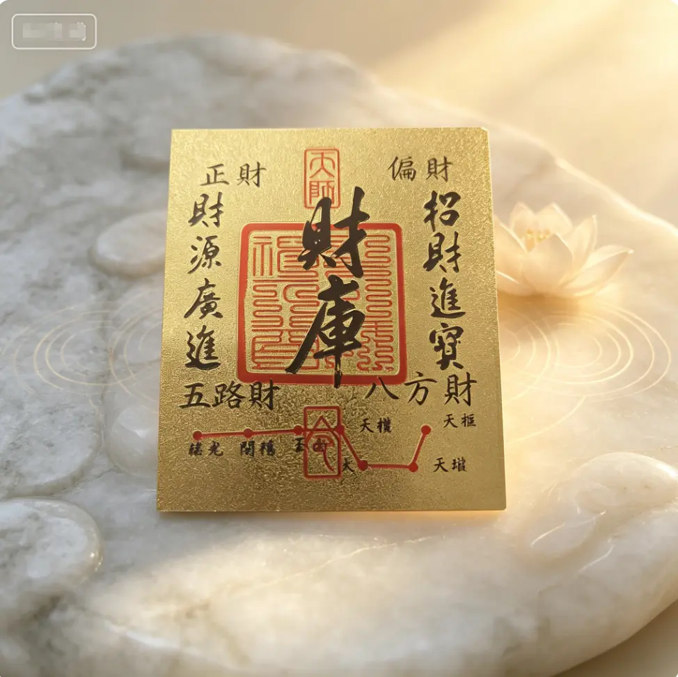Natural Wood Blessed Charm Amulet - Protective Charms & Pendants, Consecrated for Auspiciousness, Fortune Boost, Peace, Positive Energy, Year-Round Protection