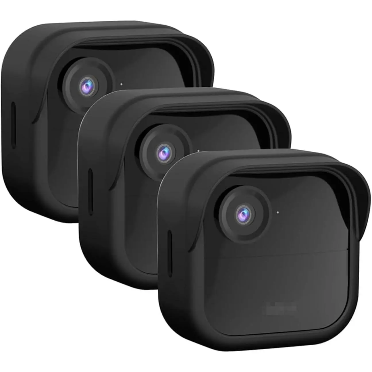 Case Cover for - Blink Outdoor 4 (4th Gen) - Weatherproof Protective  Cover with Hat Brim for - Blink Outdoor 4 &    Camera (Black, 3 Pack)