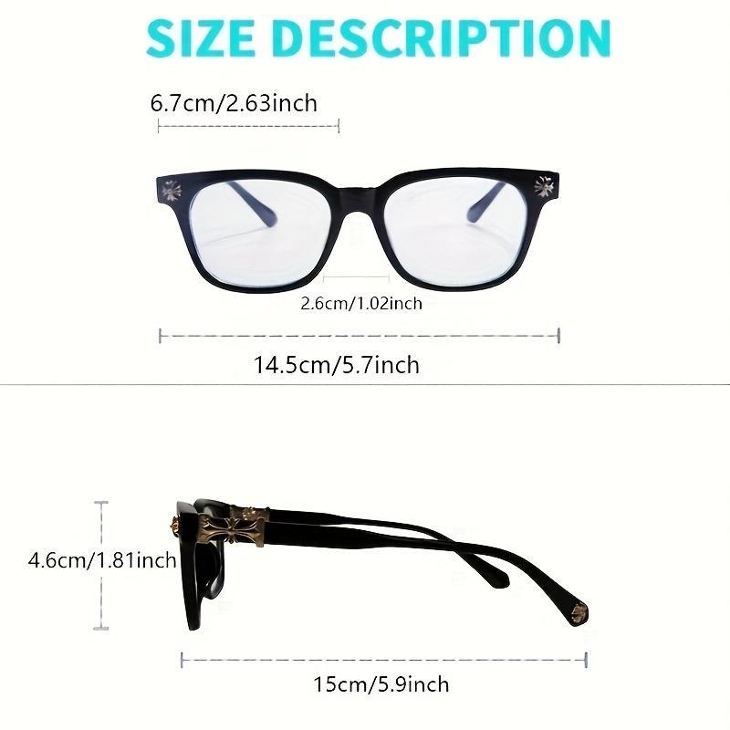 Vintage Trend Glasses Frames for Men Women Compact Fashion Eyewear 2025 Top Trending Fashion Eyeglasses with Decorative Accents