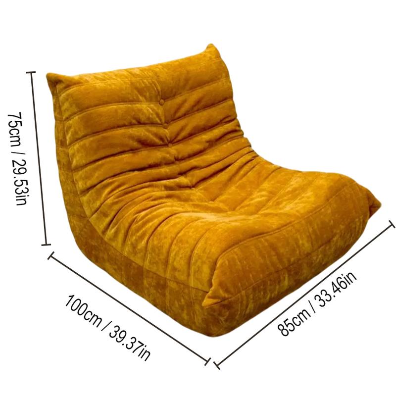 PopupSofa Caterpillar Sofa Compression Sofa | Breathable Soft  Single Sofa  Easy to assemble easy to move for Living Room Apartment Office