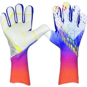 Soccer Goalie Goalkeeper Gloves for Kids Youth and Adult Football Gloves with 4mm Latex Strong Grips Palms Breathable Soccer Goalie Gloves