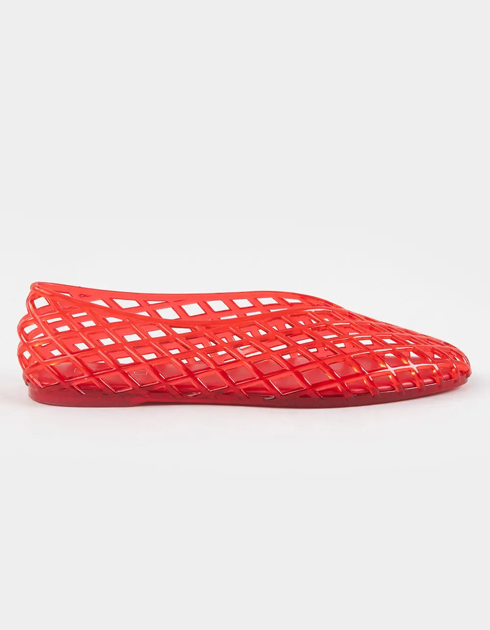 FULL TILT Ashley Womens Jelly Ballet Flats