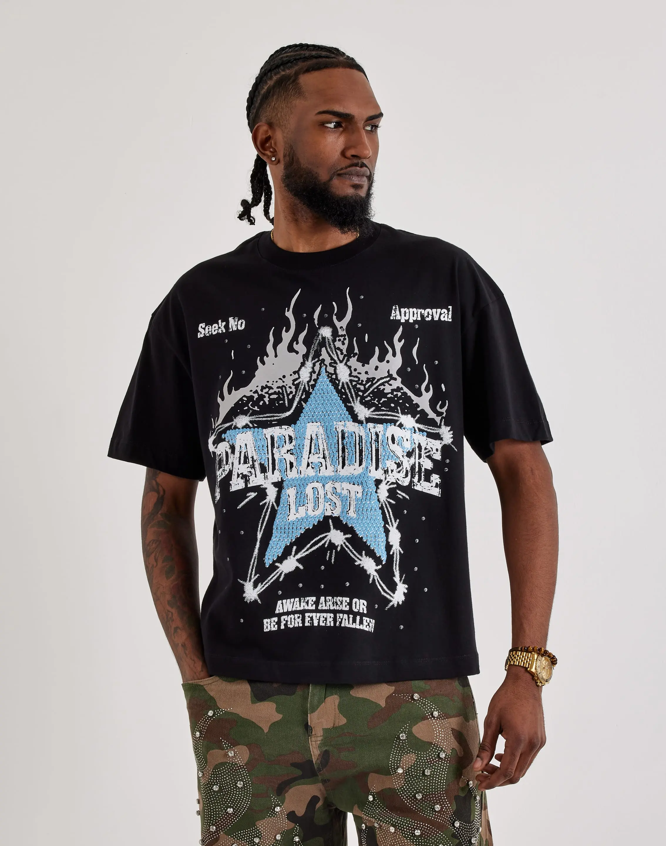 Mens Paradise Lost Fallen Star Tee