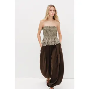 H&M Smocked bandeau top