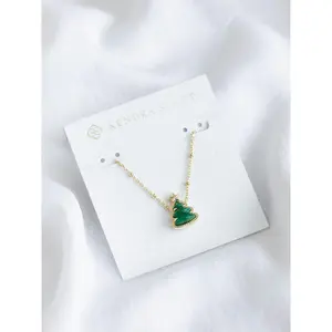 Kendra Scott Holiday Tree Pendant Necklace