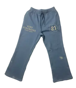 Cozee Dept ‘Clear Sky’s’ Blue Flare Sweats