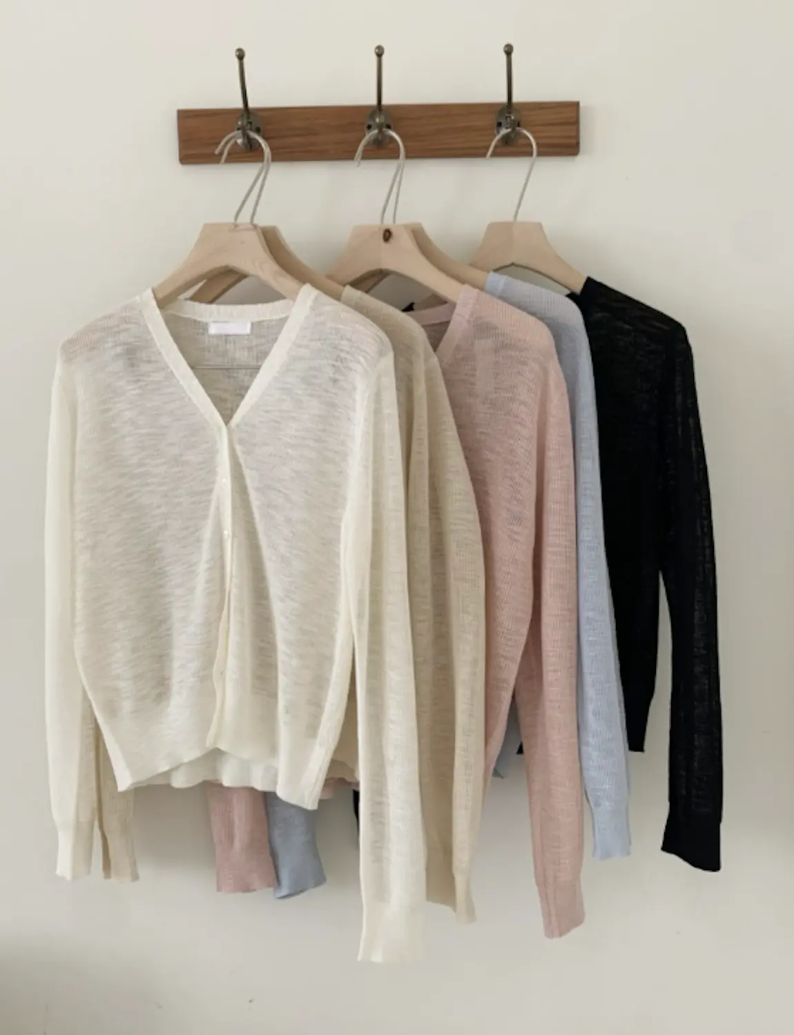 Ice Side Button Linen Cardigan