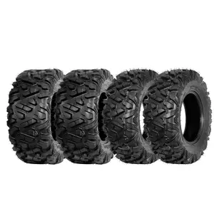 GAOMON ATV/UTV Tires, Set of 4-29x9-14 Front & 29x11-14 Rear All-Terrain Tires, 6-Ply Tubeless, for Off-Road, Mud, Dirt and Trails