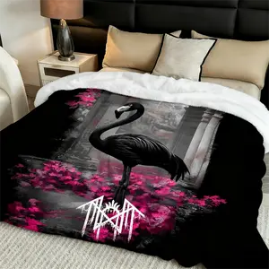 Sleep Token Flannel Blanket With Band Aesthetic Dark Soft Warm Band Flannel Blankets Relaxing Naps Warm Blankets In Air Conditioned Rooms The Gift For Him Her Is Exclusive To Music Fans Machine Washable Cozy Comfort For Your Home