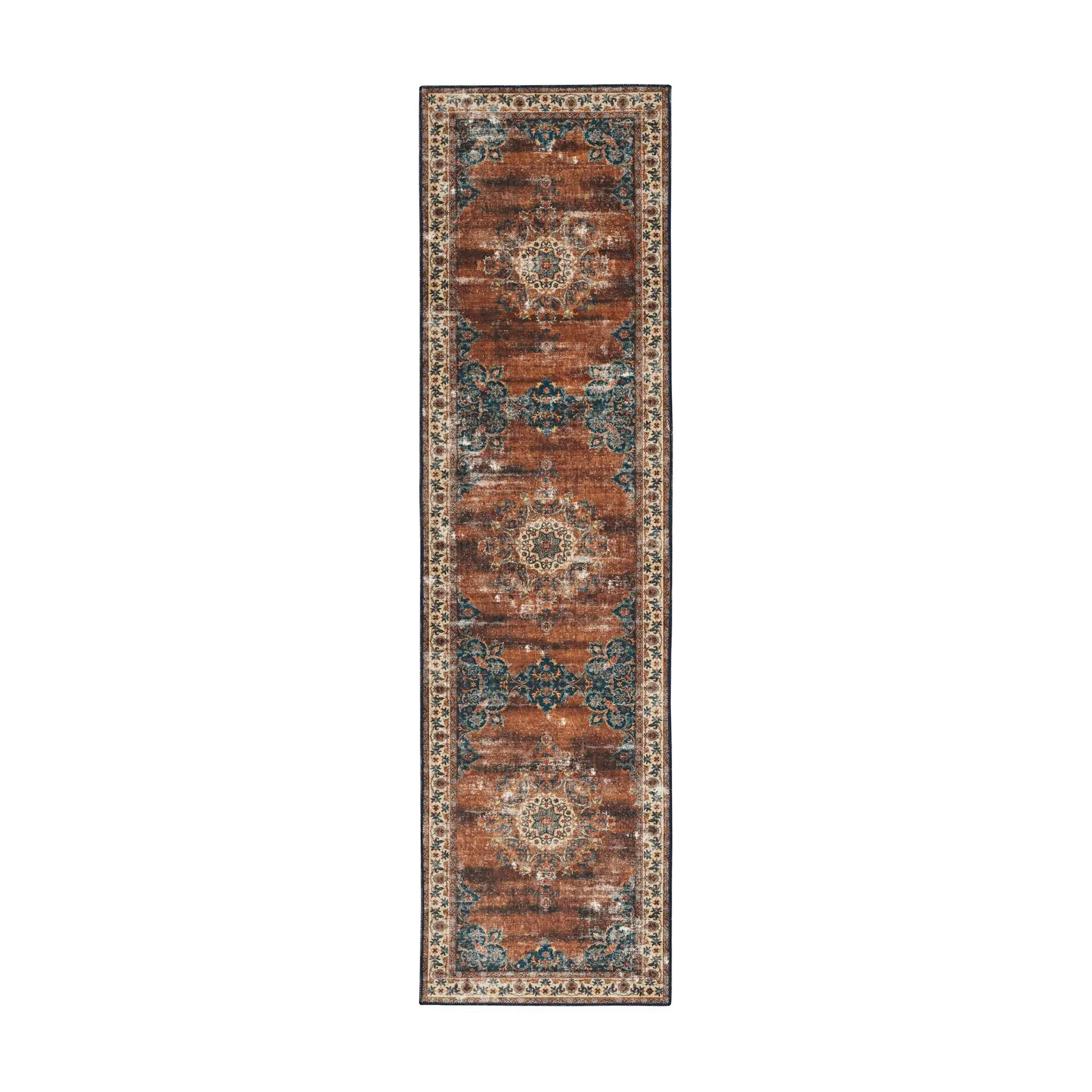 Linon Home Vivi 2'x8' Washable Non Slip Decorative Indoor  Rug
