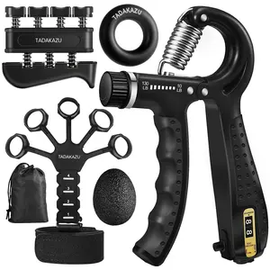 Gripper,Finger , Extension ,  Forearm  Ring for Muscle Building  Recover tactical  gadgets  Strengthener   Recovery    10-130 lb forearm Multi-Function  Training Kit Adjustable Twister Arm Trainer with   strengthener kit  and Finger Trainer Set