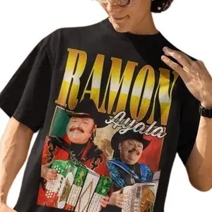 Ramon Ayala El Rey Del Acordeon Unisex T-Shirt - Stylish Fan Gift For Papa Cotton Fit