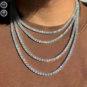 Moissanite Tennis Chain S925