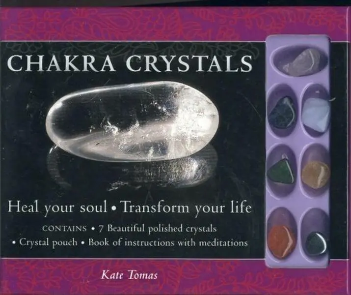 USED-Chakra Crystals (7 Crystals & Book Kit) by Kate Tomas (Paperback)