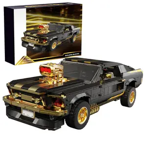 Awesome Racing Car Set: A 1680-Piece Collector's Edition Sports Car Model, The Perfect Gift for Racing Enthusiasts