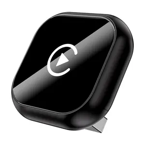 2026 Wireless CarPlay Adapter for iPhone/Android - Quick Connect, Hands-free Calling Support, CarPlay Dongle with Electronic Charger