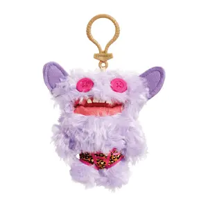 Fugglers 5-Inch Plush Clip-On | Grin Grin - Lilac